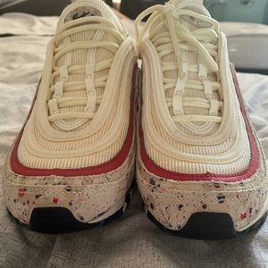 Nike air max 97 men size 7.5 Paint splatter